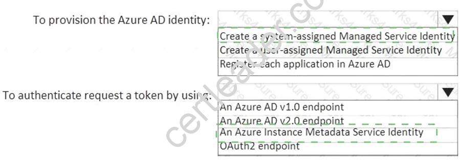 AZ-301 dumps exhibit