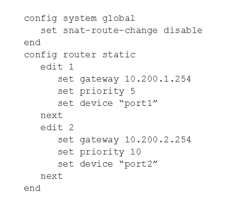 NSE7_EFW-6.2 dumps exhibit