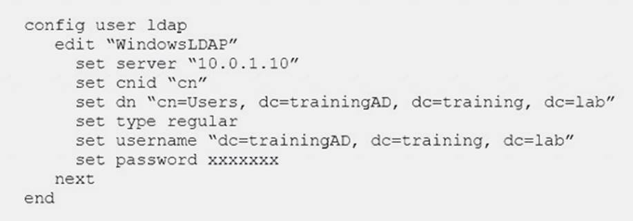 NSE7_EFW-6.2 dumps exhibit