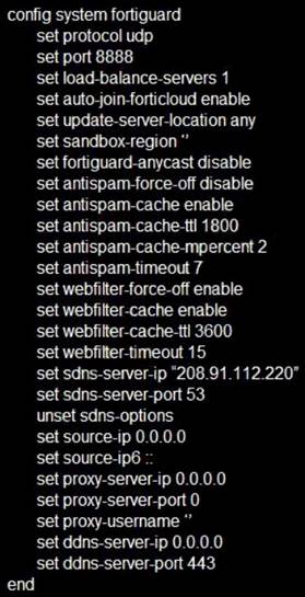 NSE7_EFW-6.4 dumps exhibit